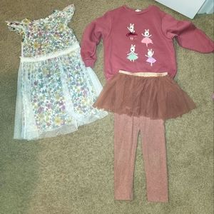 Lot of girls cloths from Next Direct, H&M and Hanna Anderson